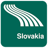 Slovakia Map offline icon