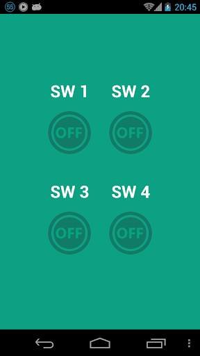 WiFly Switch Controller Screen 3