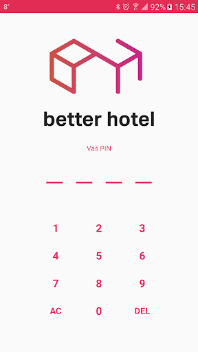 Android application BetterHotel screenshort