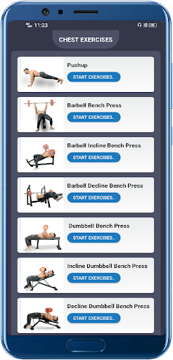 Essential Gym & Home Workout Screen 2