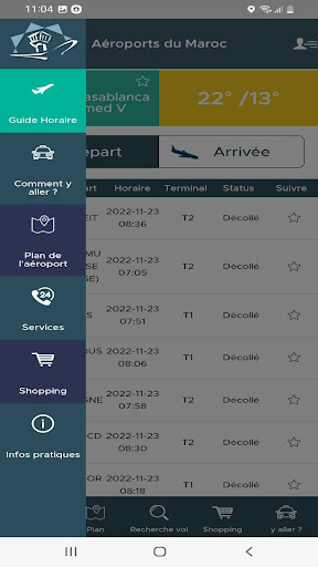Maroc Aéroports Screen 2