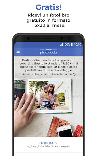 Android application FreePrints Photobooks screenshort