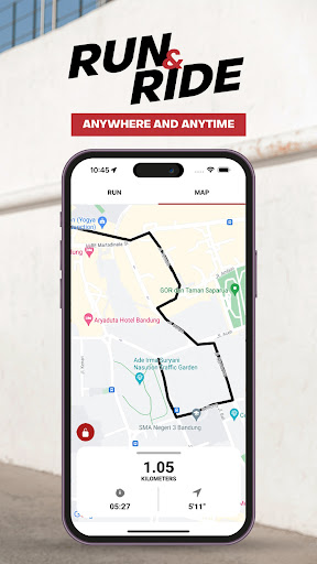 Cause Virtual Run & Ride Screen 2