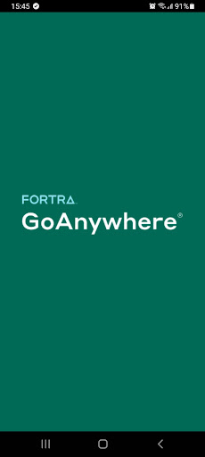 Android application GoAnywhere screenshort