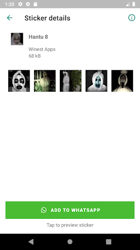 Sticker Pocong Kuntilanak Hantu for WAStickerApps