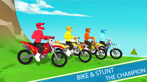 Android application Moto Bike Race : 3XM Game screenshort