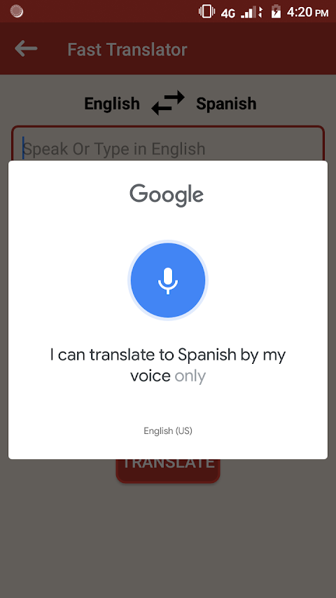 English Spanish Voice Translator Speak & Translateのおすすめ画像4