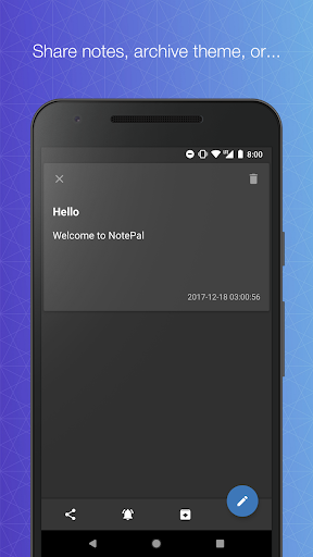 NotePal - Material Design Note Screen 3