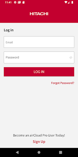 Android application airCloud Pro screenshort