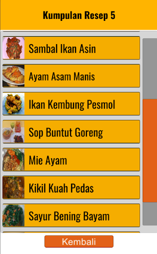 Resep Masakan Sehari-hari Screen 3