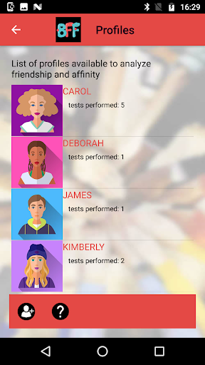 BFF Test Friends and Friendship