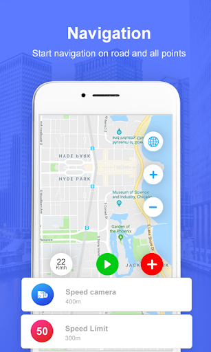 Android application Speed camera: detector, radar screenshort
