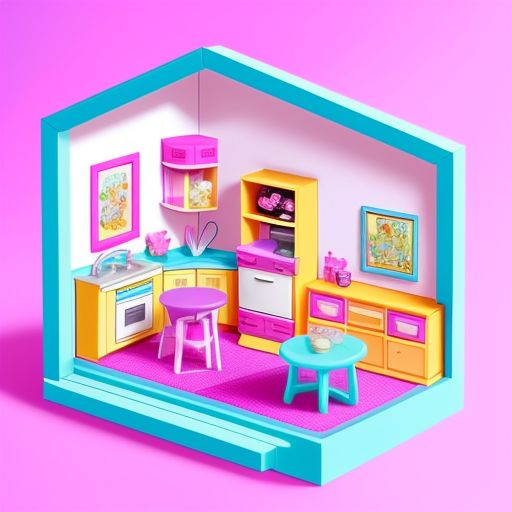 Doll House Decorating Cleaning