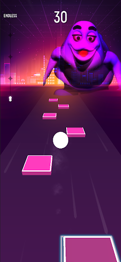 The Grimace Shake Tiles Hop - Screenshot 2