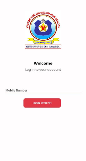 Android application Vignan School Learning App screenshort