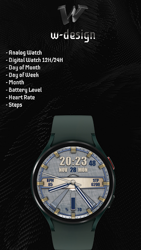 W-Design WOS029 - Watch Face Screen 2