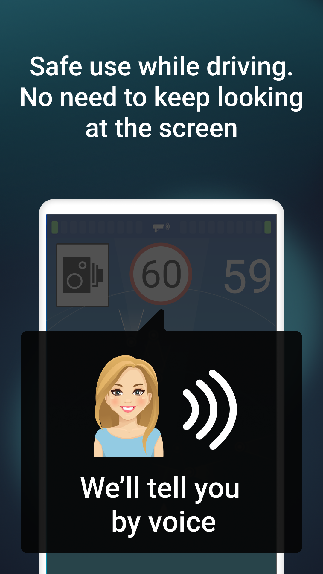 Android application Ray.Radar Detector SmartDriver screenshort