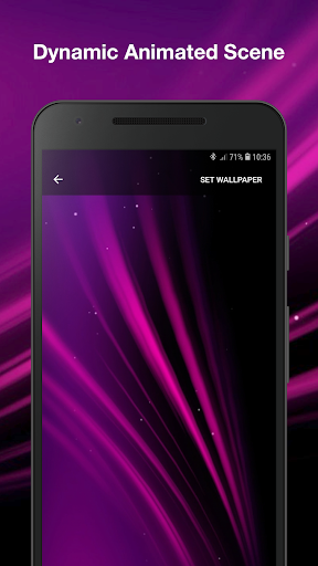 Abstract Wave Live Wallpaper Screen 2