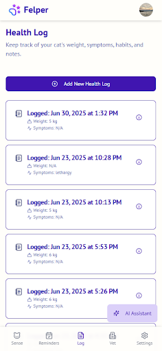 Felper Your AI Cat Companion