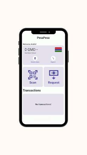 Android application PesaPesa screenshort