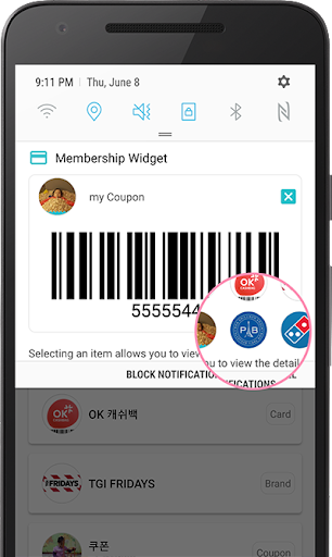 Membership Widget Screen 3