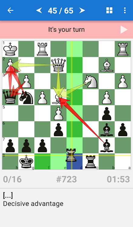 Chess Tactics Art (1400-1600) - 2.4.2 - (Android)