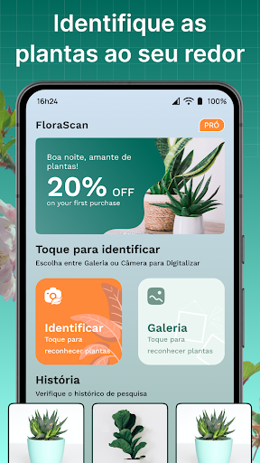 Visualização do aplicativo