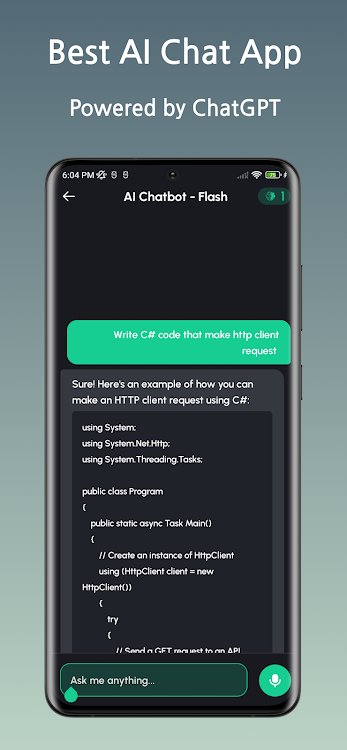 AI Chatbot - Flash - 1.0.1.1 - (Android)