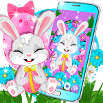 Cover Image of 下载 Cute bunny live wallpaper 19.1 APK