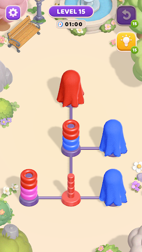 Loops Away: Ring Sort Puzzle لقطة شاشة للعبة الأندرويد 3