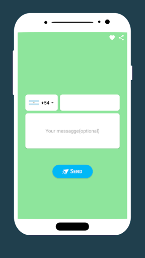 Android application Enviar mensajes sin agregar screenshort