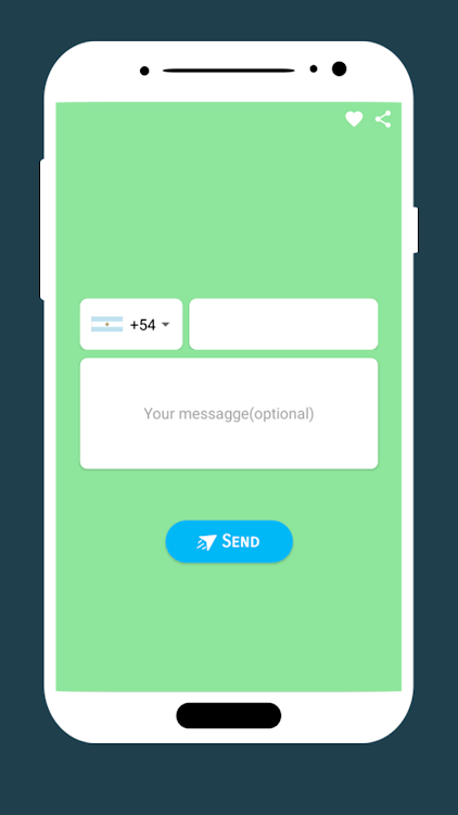 Enviar mensajes sin agregar - 1.11 - (Android)