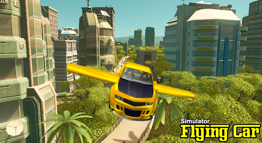 Flying Car Stunt Simulator