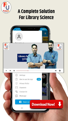 Android application Future Librarian screenshort