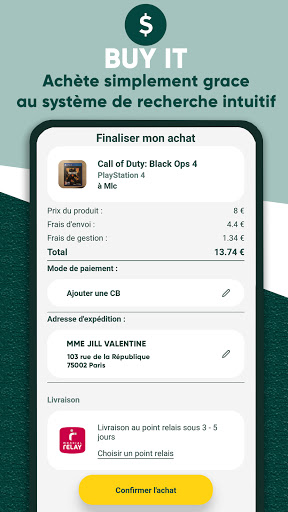 Nush - Vendre jeux vidéo