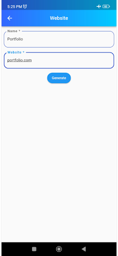 QR Manager Screen 3