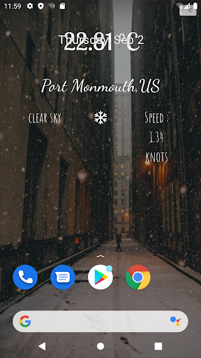 Live Weather Wallpaper-Weather Screenshot 4 - AppWisp.com