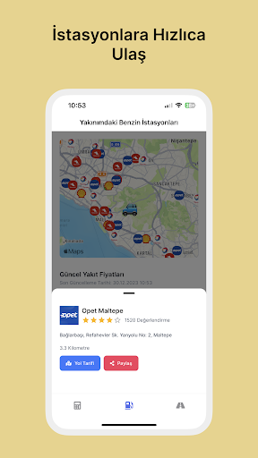 Yolda Yakıt and Otoyol Masraf