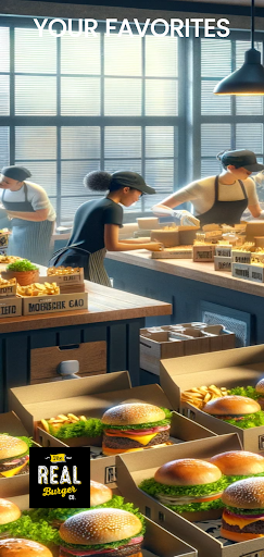 Android application The Real Burger screenshort