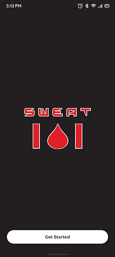 Android application SWEAT101 screenshort