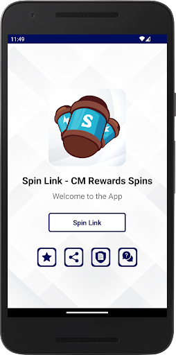 Android application Spin Link - CM Rewards Spins screenshort