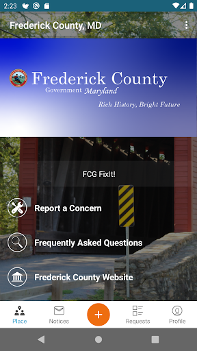 Android application FCG FixIt screenshort