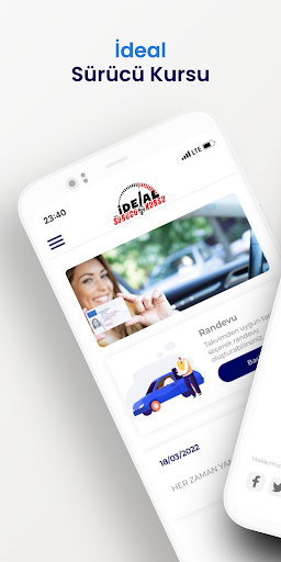 Android application Ideal Sürücü Kursu screenshort