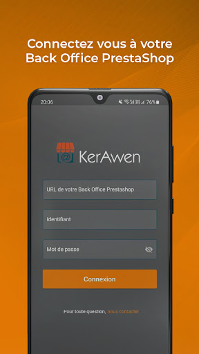 Android application KerAwen - point de vente screenshort