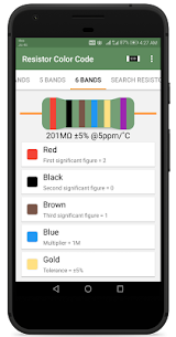 Direnç Renk Kodu ve SMD Kodu Hesaplayıcı Mod Apk [Kilitli] 3