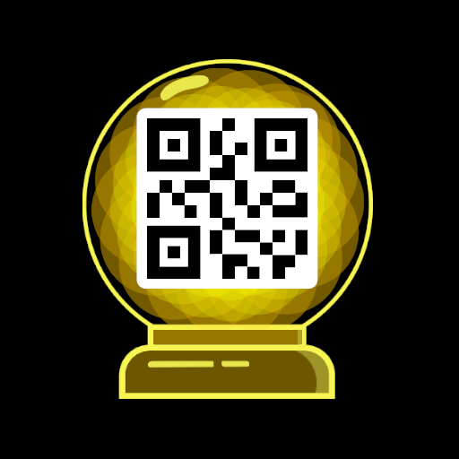 Divination by QR and barcode logo