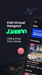 Screenshot 1 JJAANN: LIVE Global Hangout android