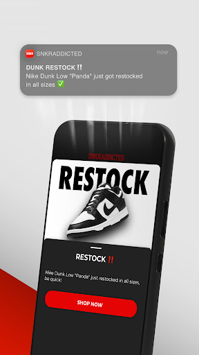 SNKRADDICTED – Sneaker App Screen 3