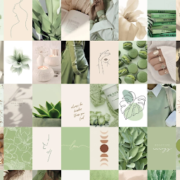 Sage Green Aesthetic UHD