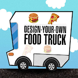 Food truck business icon